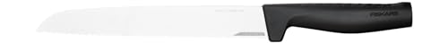 Fiskars Brotmesser, Hard Edge, Elegantes Design, Gesamtlänge: 35,1 cm, Rostfreier Stahl/Kunststoff, 1054945