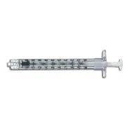 SIRINGHE 1ML LUER LOCK CF.100PEZZI