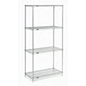 Nexel Wire Shelving, Poly-Z-Brite, 36