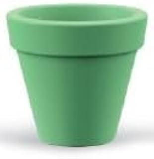 VERDE VERTICAL Piccoli Planter Pots, Assorted Colours, Sizes from 12 to 34 cm Height (Green, AS 30)