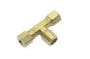 Ltwfitting Laiton 1/10,2 cm OD X 1/10,2 cm OD X 1/10,2 cm mâle NPT Compression Branch Tee Fitting (lot de 25)