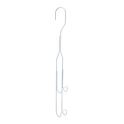 Shower Caddy Extender 11 in - White Metal