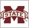 Image of Team Golf NCAA Mississippi State Bulldogs Embroidered Golf Towel Embroidered Golf Towel, Checkered Scrubber Design, Embroidered Logo
