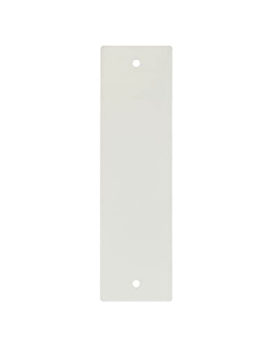 Dieffematic PLACCA 142 MM BIANCO CIECA COPRI FORO AVVOLGITORE MOTORE TAPPARELLE