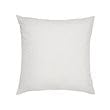 Housse de coussin anthracite 50x50 cm IDALINNEA pour salon chic