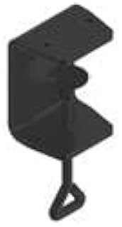 SMBFLXCLAMPD, Mounting Hardware Flexible arm mounting clamp; 2X 1/4-20 W/1.375 spacing; Black Painted Steel