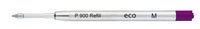 P900 Pack of 3 Purple Medium Ballpoint Refills