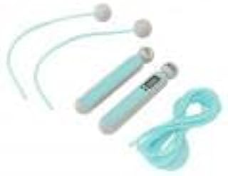 Workout Jumping Rope Cane Wrist Straps Digital Length Intelligent, 360 Degree Rotation Cordless Rope Blue, Workout Jumping Rope Cane Wrist Straps