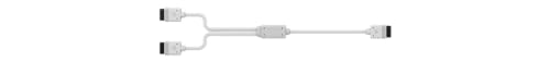 Corsair iCUE LINK Y-Cable - 600mm Straight - White, 23.622 inches x 0.5 cm - Image 4