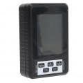 Counter, Professional Nuclear Radiation Detector with LCD Screen X β γ Rays Tester Radiating Dose, Science Lab Radiation Supplies (Black)