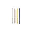 Bolígrafos retráctiles gel líquido 4 colores miniatura 1