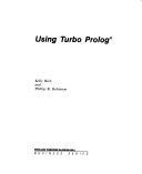 Using Turbo Prolog (Borland-Osborne/McGraw-Hill Business) 0078813026 Book Cover