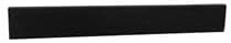 31 in. Concrete Backsplash Black