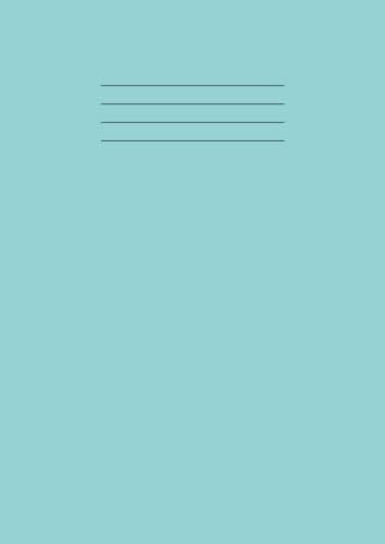 Maths Exercise Books Squared A4: 10mm Square Paper Notebook A4, 100 Pages, 90gsm | 10 mm Grid/Gridded Graph Paper Pad Notepad for Science, ... Homeschooling, Home, Office, Work - Blue