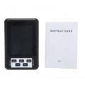 Counter, Professional Nuclear Radiation Detector with LCD Screen X β γ Rays Tester Radiating Dose, Science Lab Radiation Supplies (Black)