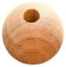 Wood Dowel Caps, 1 Inch Diameter, 1/4 Inch Hole, Unfinished (24)