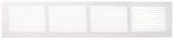 24" x 4" (Wall Opening Size) White Return Air Grille (650 S s)