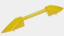 Ski-Doo BV2S Replacement Chin Bar (Yellow)