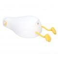 Haofy Luz de Noche de Pato, Lámpara de Pato Benson para Niños Acostados Luz de Noche de Pato Plana 5V Carga USB 3 Niveles de Brillo Luz LED Luz de Noche con Sensor Táctil para Dormitorio