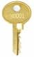 Padlock Replacement Key for Master Lock XO255
