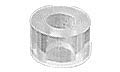 CRL C.R. LAURENCE HW059 Clear 1/2" O.D Replacement Macaroni for 3/4" Standoffs (10 Pack)