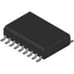 Microchip Technology, MT8870DS1, DTMF RX 3.58MHz CMOS 5V 18-Pin SOIC Tube (10 Item/s)
