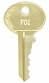 File Cabinet, Desk or Cubicle Replacement Key for Hudson F215