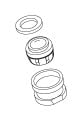 K-1103459-BN Kit de rechange pour confort lavabo de salle de bain
