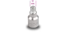 Image of Beta 14940259 Model 1494 Q9.5 Male Square Oil Drain Plug Sockets, 1/2 Drive, 9.5mm