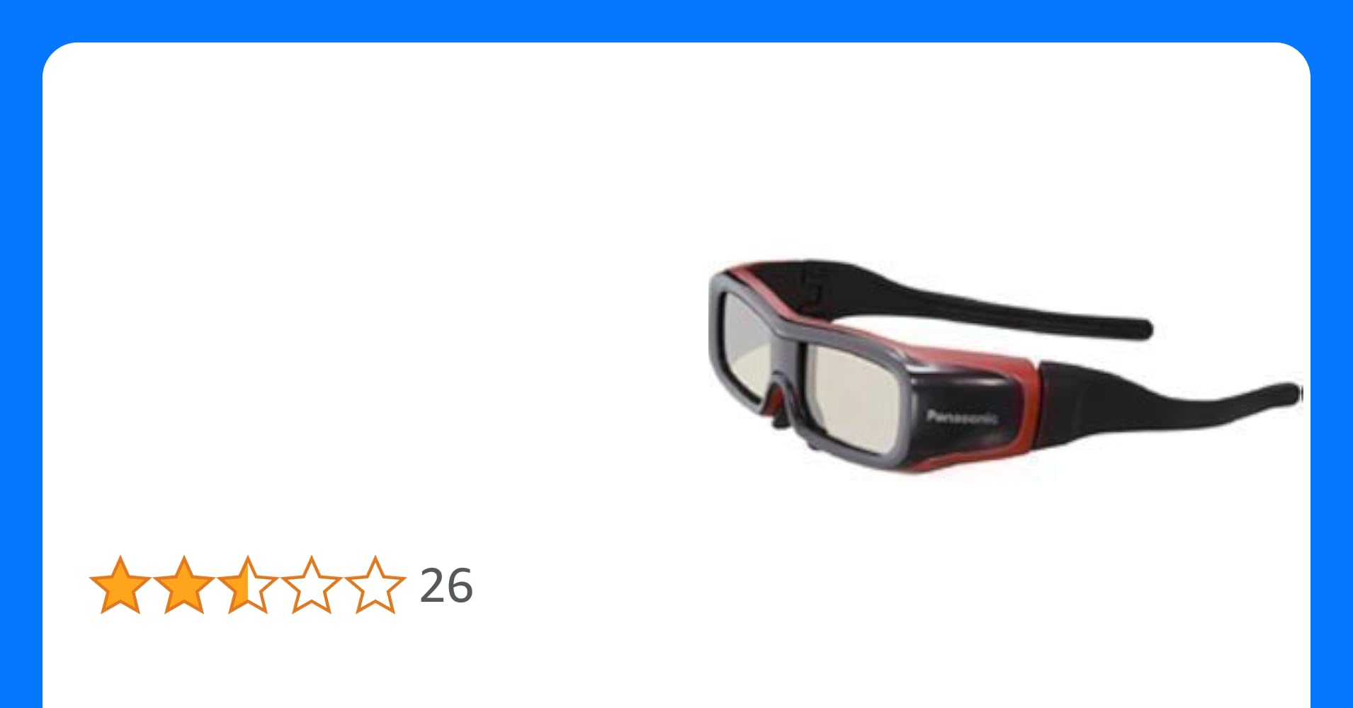 パナソニック アクティブシャッター方式 Bluetooth 3Dグラス Mサイズ TY-ER3D4MW tf8su2k パナソニック アクティブシャッター方式 Bluetooth 3Dグラス Mサイズ