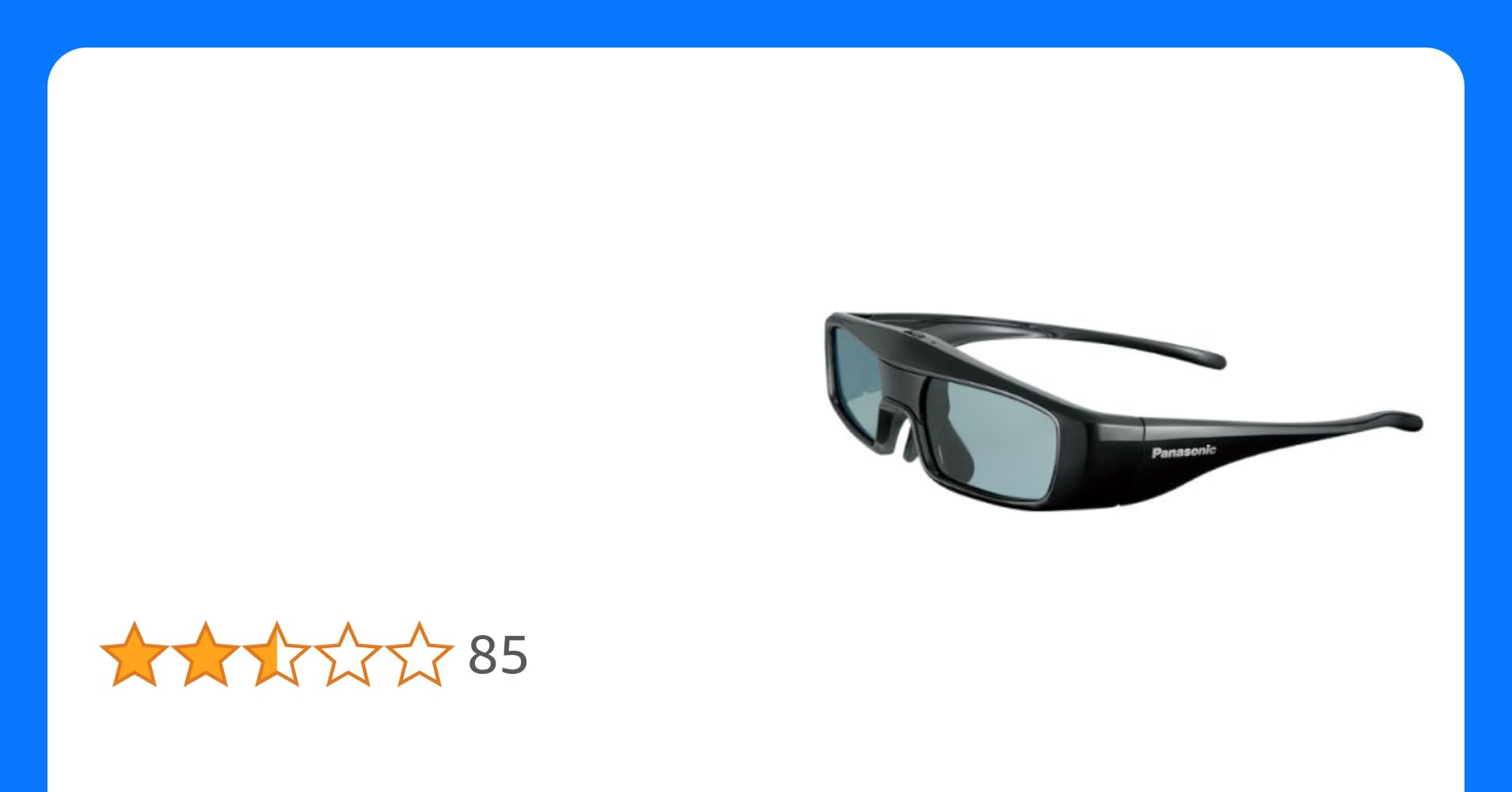 パナソニック アクティブシャッター方式 Bluetooth 3Dグラス Mサイズ TY-ER3D4MW tf8su2k パナソニック アクティブシャッター方式 Bluetooth 3Dグラス Mサイズ