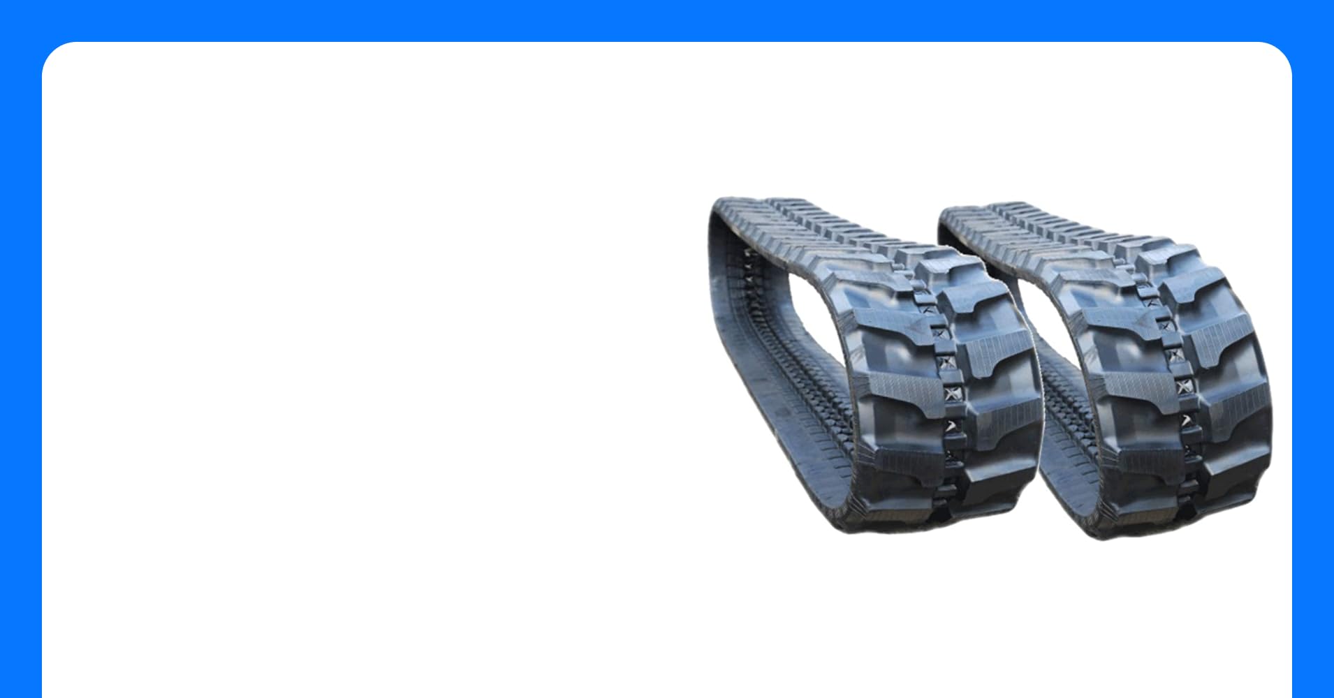 ゴムクローラー　180×72.0×36 クボタ　21kg | ゴムクローラー 2本セット クボタ KH-21 ⁄ KH21 180*72*36