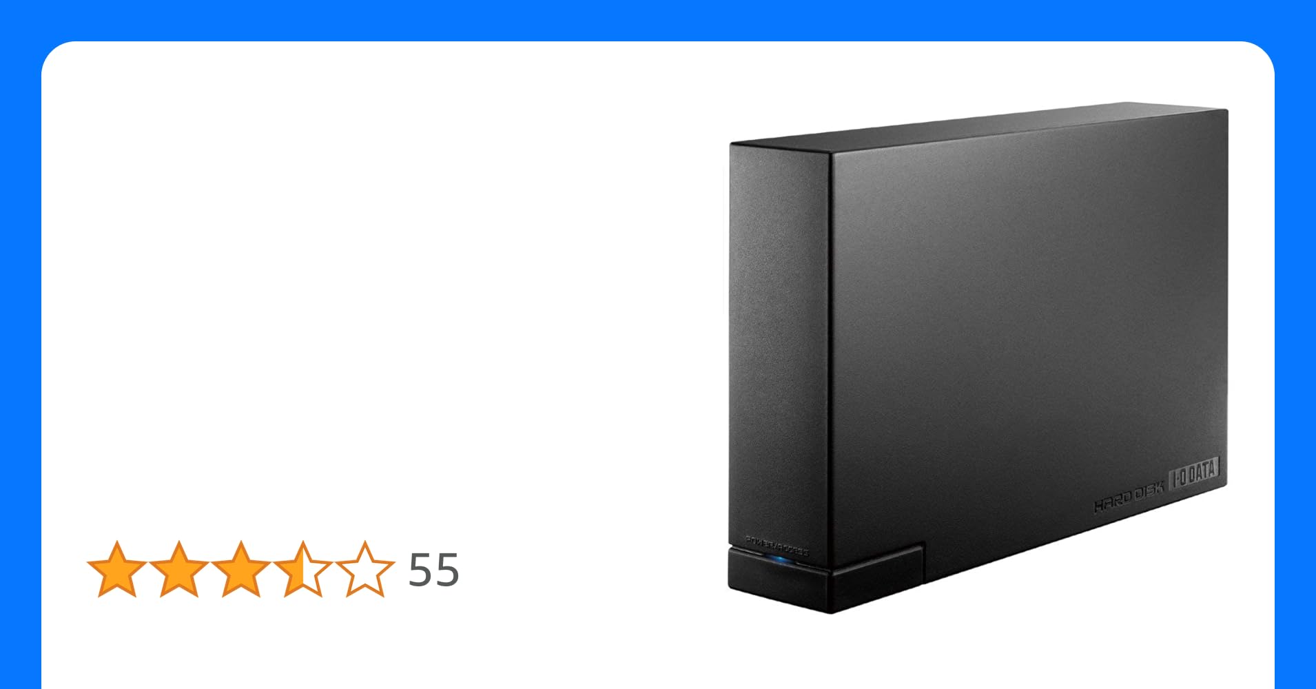 アイ・オー・データ機器 USB3.0/2.0対応 外付ハードディスク 1TB ブラック HDCZ-UT1K 中古アイ・オー・データ USB 3.1 Gen 1(USB 3.0)⁄2.0対応外付け