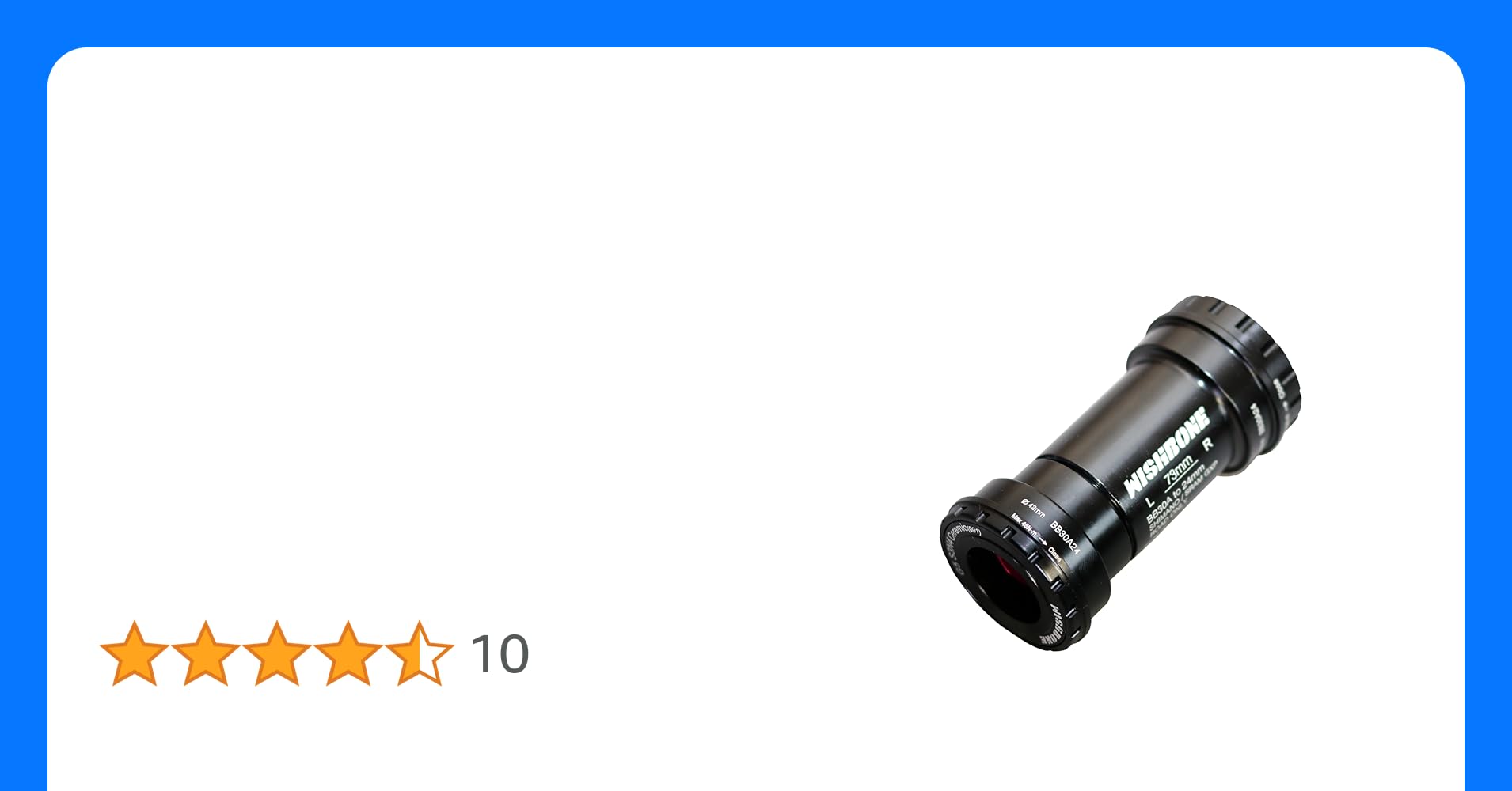 Wishbornウィッシュボーン Rord BB ”T47855-25C” T47ワイド用　CAMPAGNOLO ULTRA TORQUE対応 ロードバイクパーツ,ボトムブラケット,ウィッシュボーン | ワールド