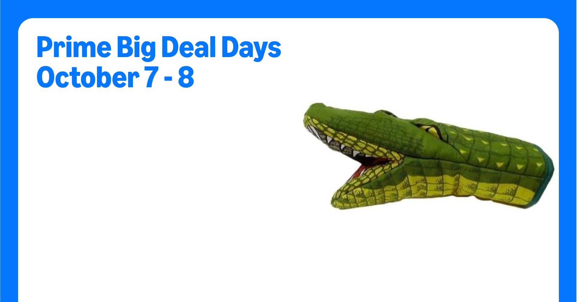 Novelty Alligator Oven Mitt Green: Home & Kitchen