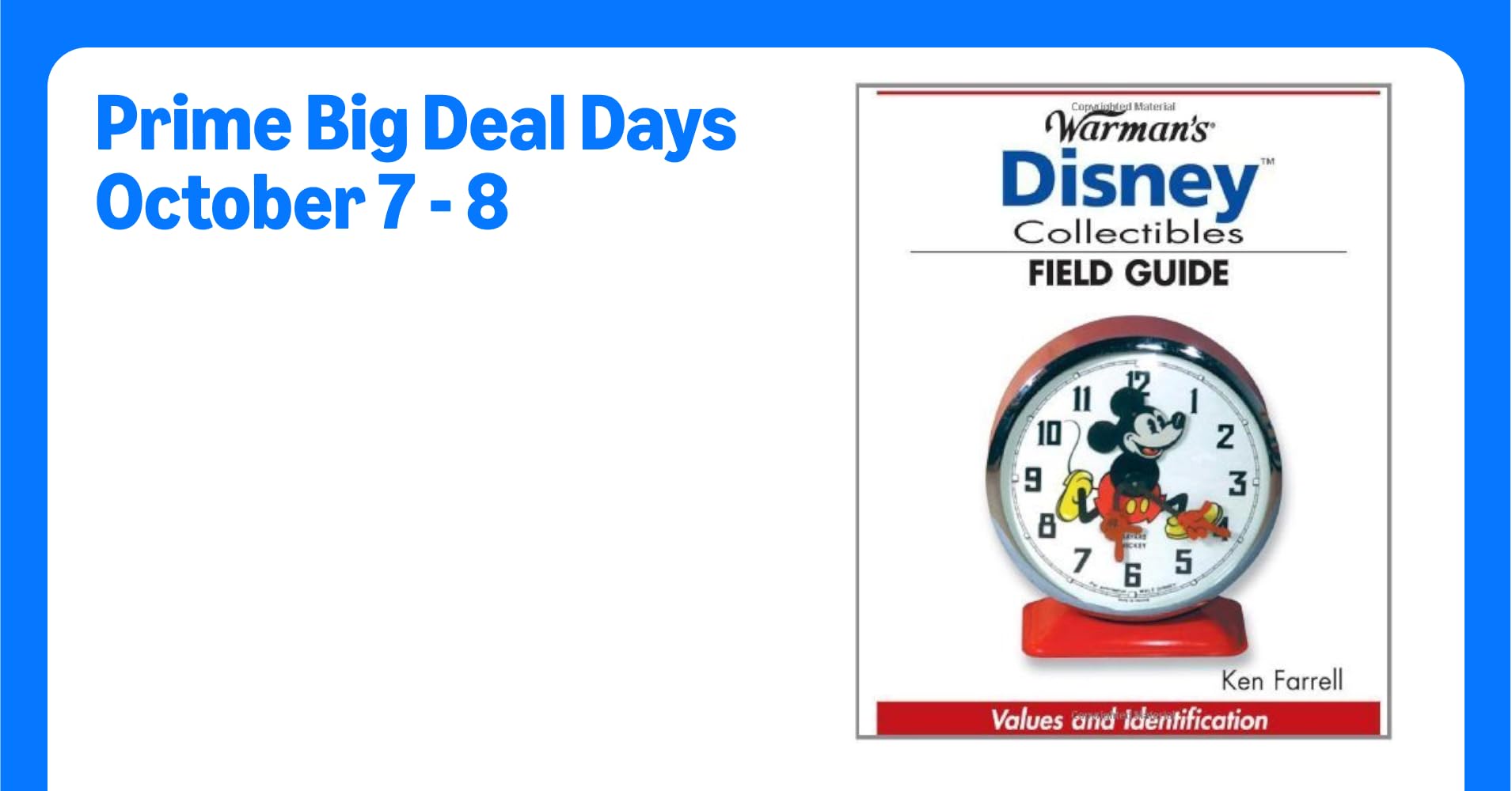 Warman's Disney Collectibles Field Guide: Values And Identification ...