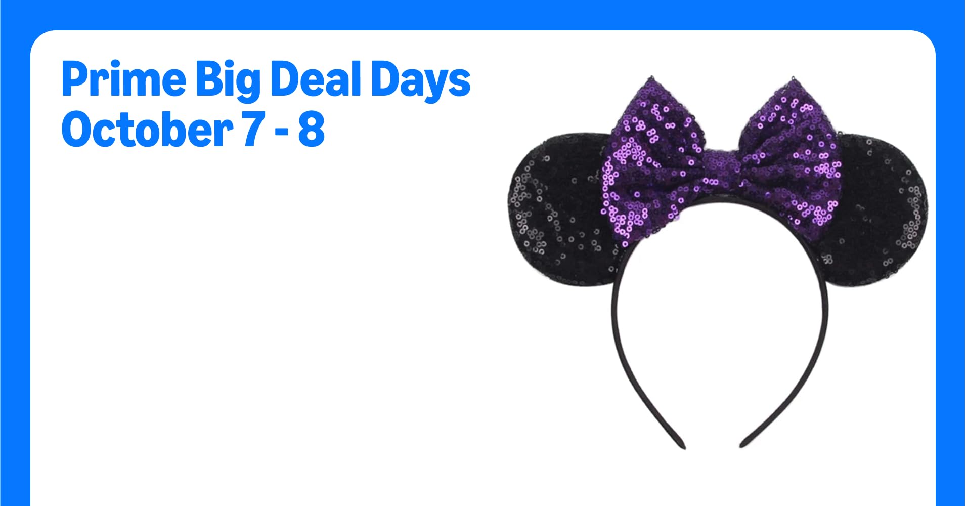 CLGIFT Purple Mickey Ears - Rainbow Sparkly Minnie ...