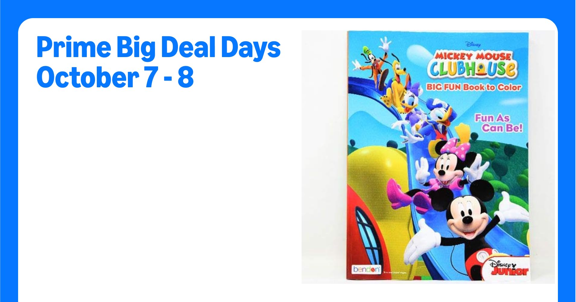 Disney Coloring Books for Kids with Sticker - Mickey ...