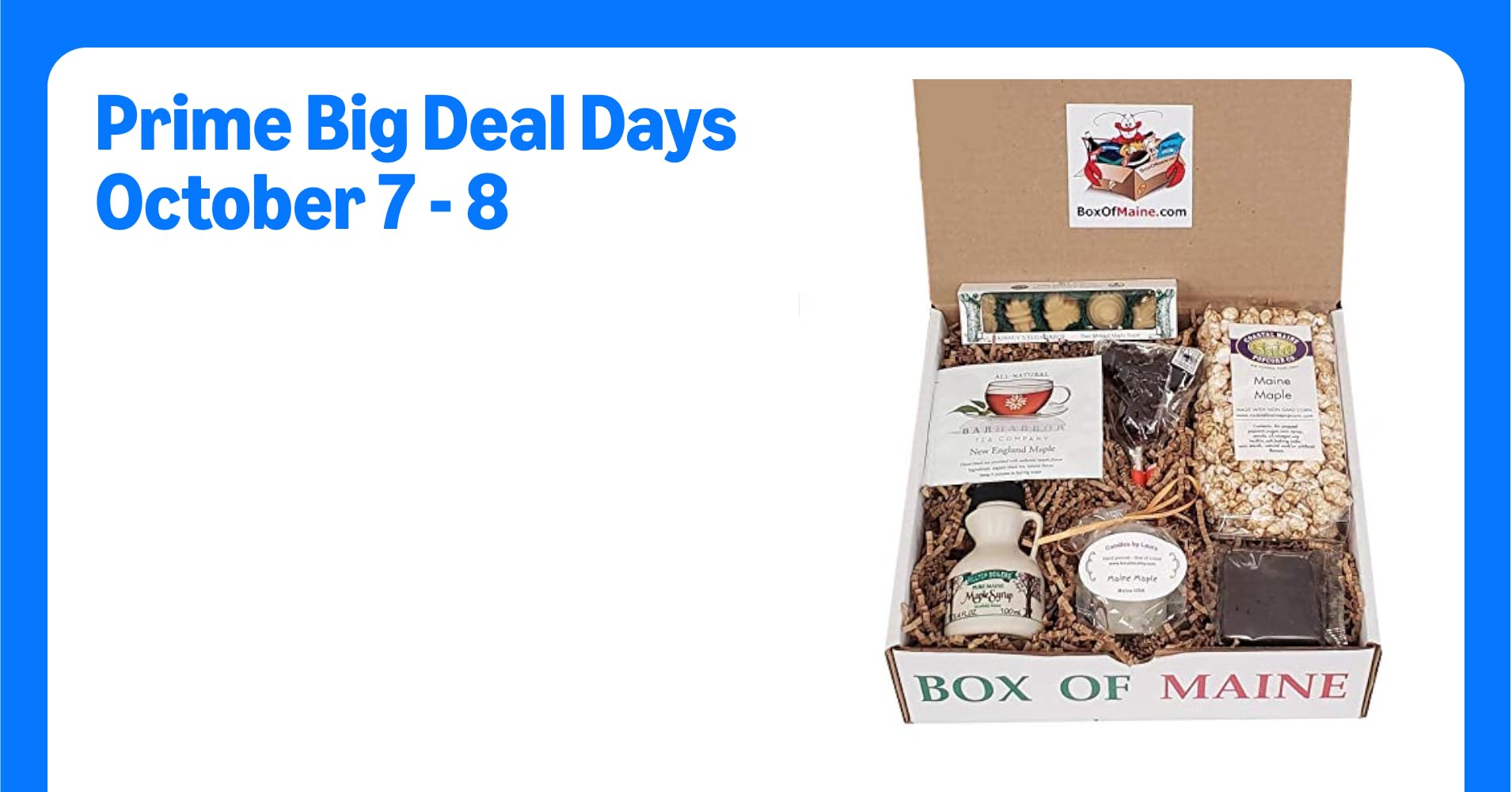 Maine Maple Sampler Gift Pack - 7 Count - Maine ...