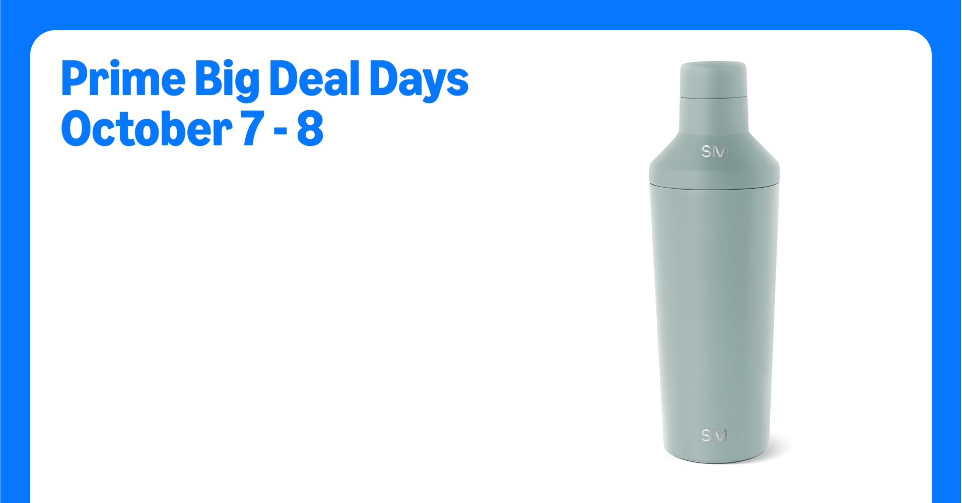 Simple Modern Cocktail Shaker Set with Jigger Lid ...