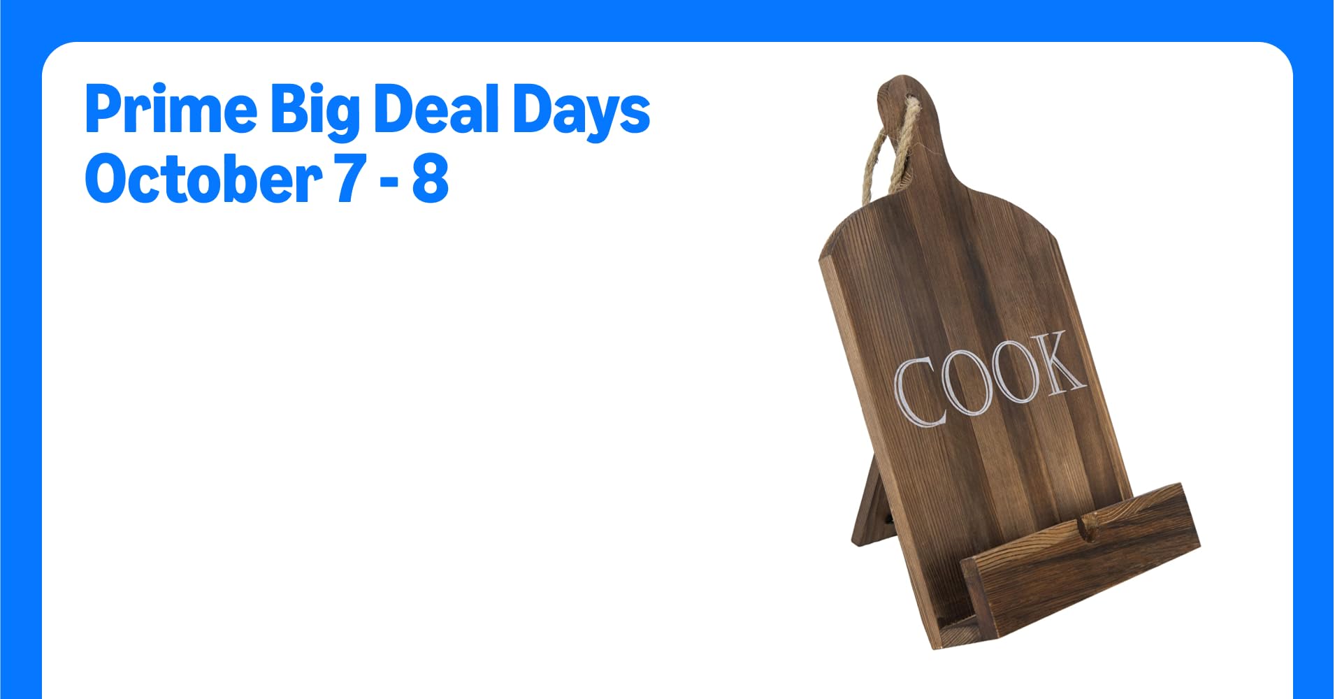 MyGift Cutting Board Brown Wood Cookbook Holder ...