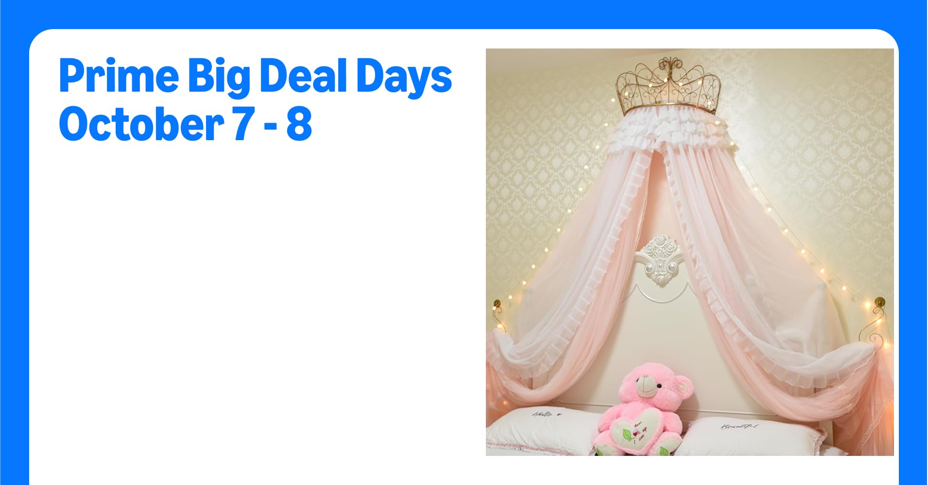 GongZhuMeng Girl Bed Curtain Princess Crown ...