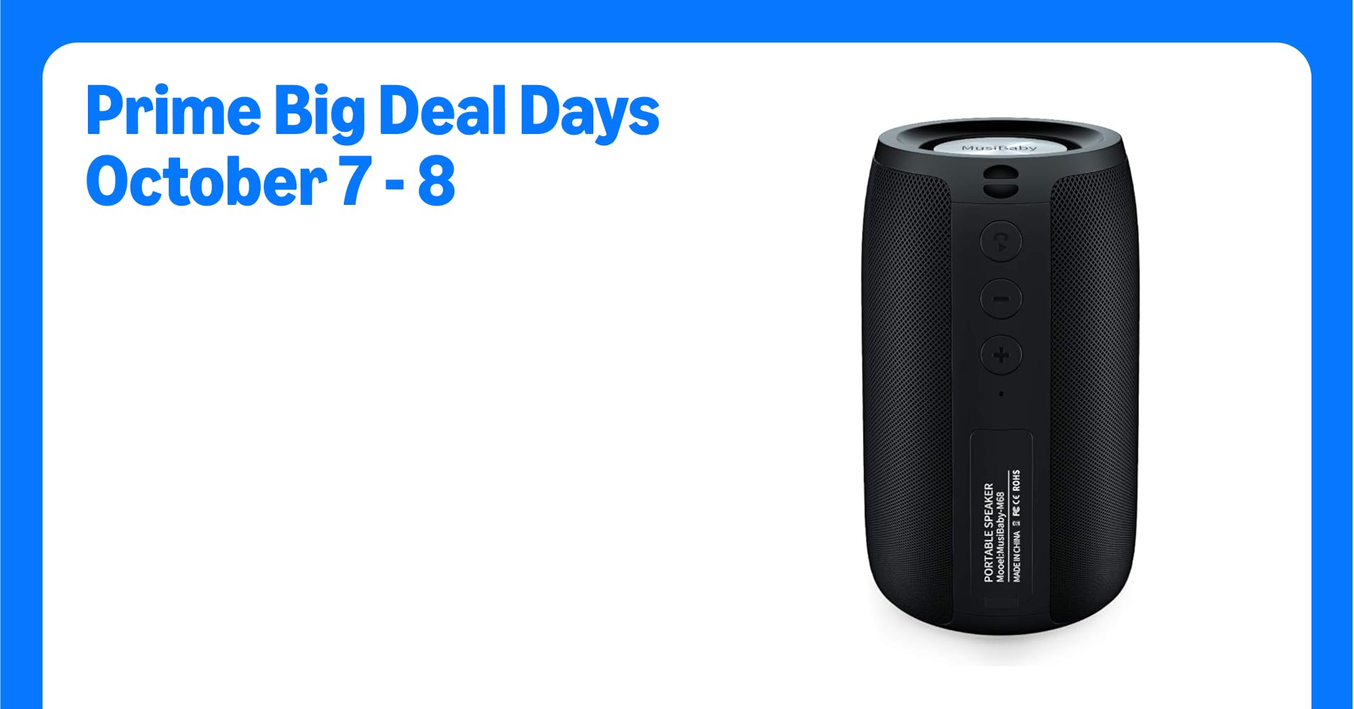 Bluetooth Speaker, MusiBaby Wireless Portable ...