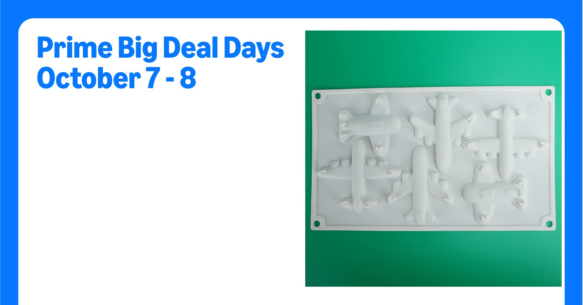 6 Grid Silicone Mold Silicone Mold Tool 3D Airplane ...