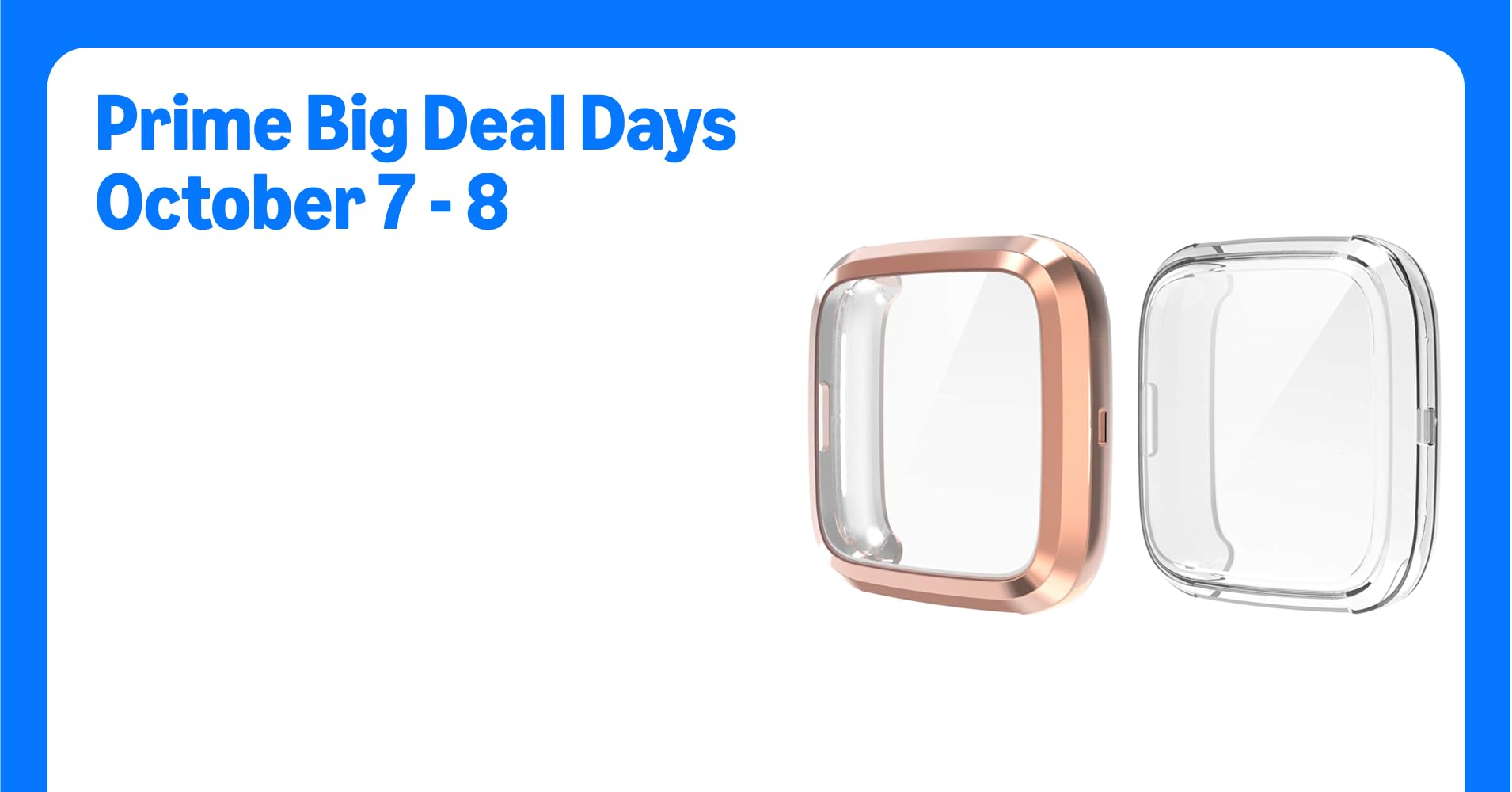 Compatible with Fitbit Versa 2 Case, 2 Pack Full Body Cover Soft TPU Screen Protector Case Anti-Scratch Protective Case for Fitbit Versa 2 Smartwatch Accessories