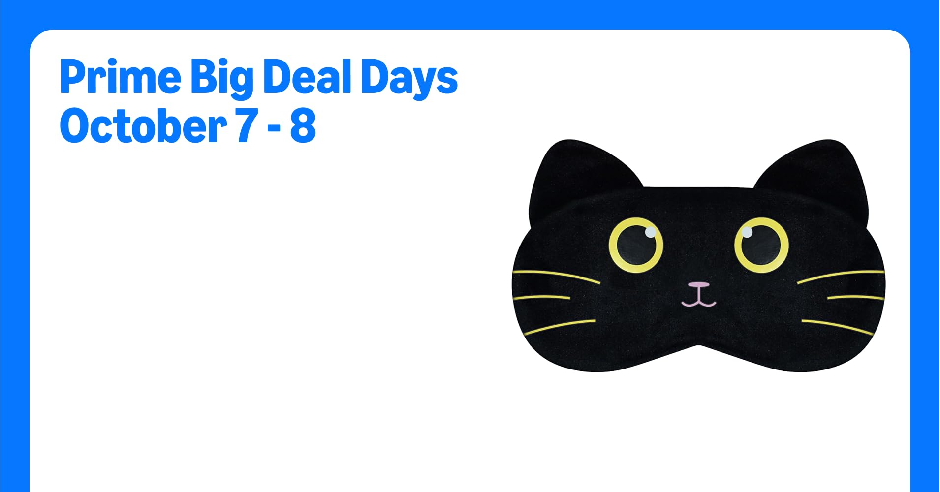 Mezeic Cute Sleep Masks Cartoon Animal Cat Eye ...