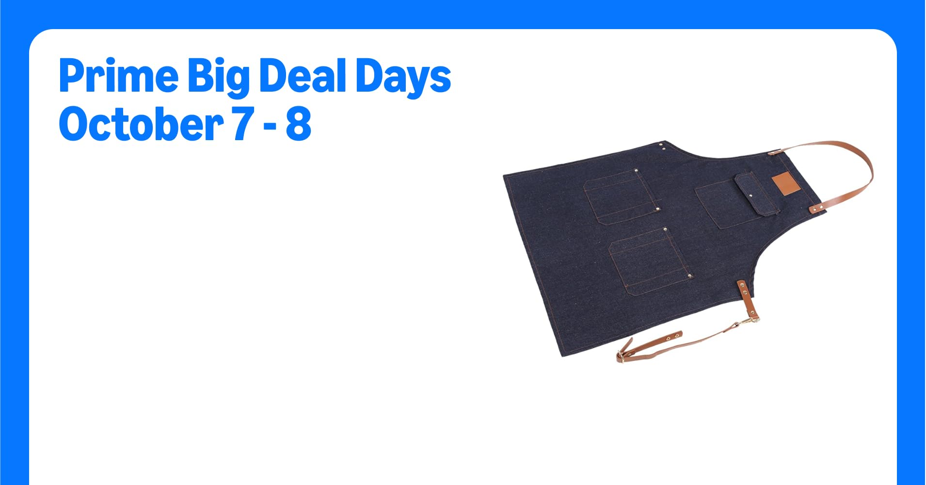 Fdit Denim Bib Apron Adjustable Chef Apron with Leather Strap ...