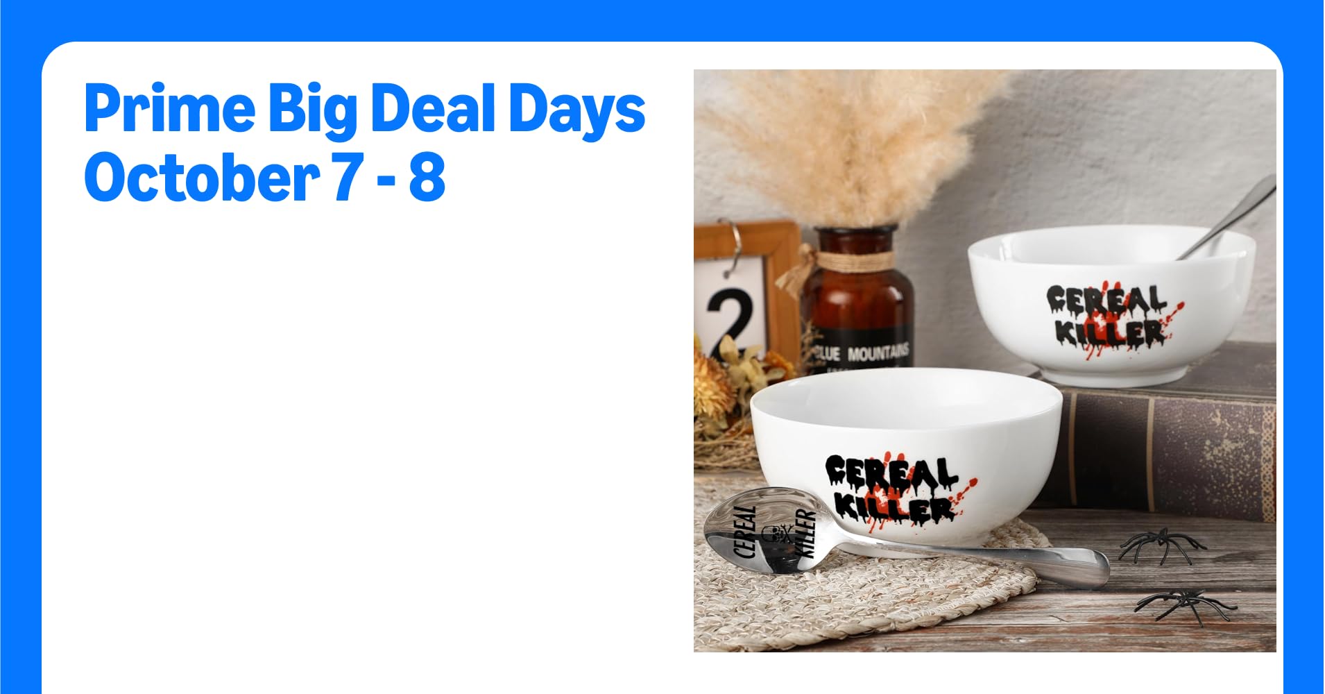 Gerrii 2 Sets Cereal Killer Bowl and Spoon Set 20 oz ...