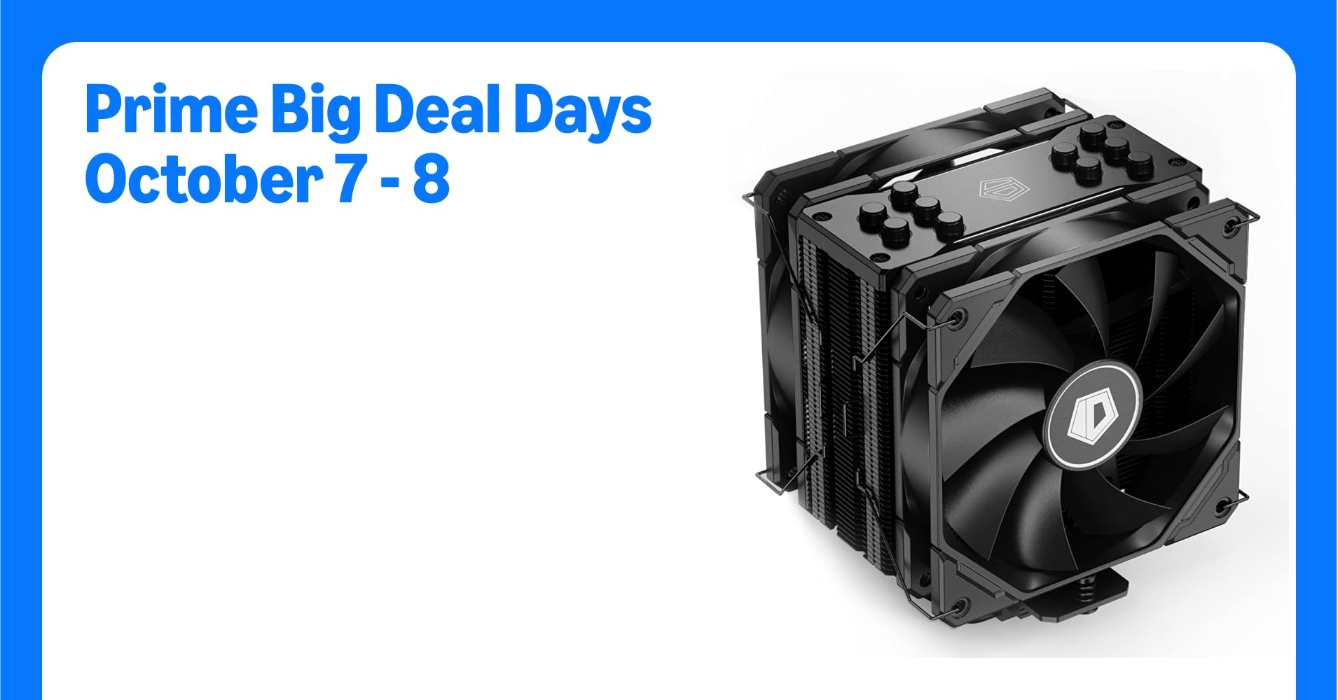 ID-COOLING SE-225-XT Black CPU Cooler 5 Heatpipes CPU Air Cooler 2x120mm Push-Pull PWM Fans CPU Fan for Intel/AMD, LGA 1700 Compatible