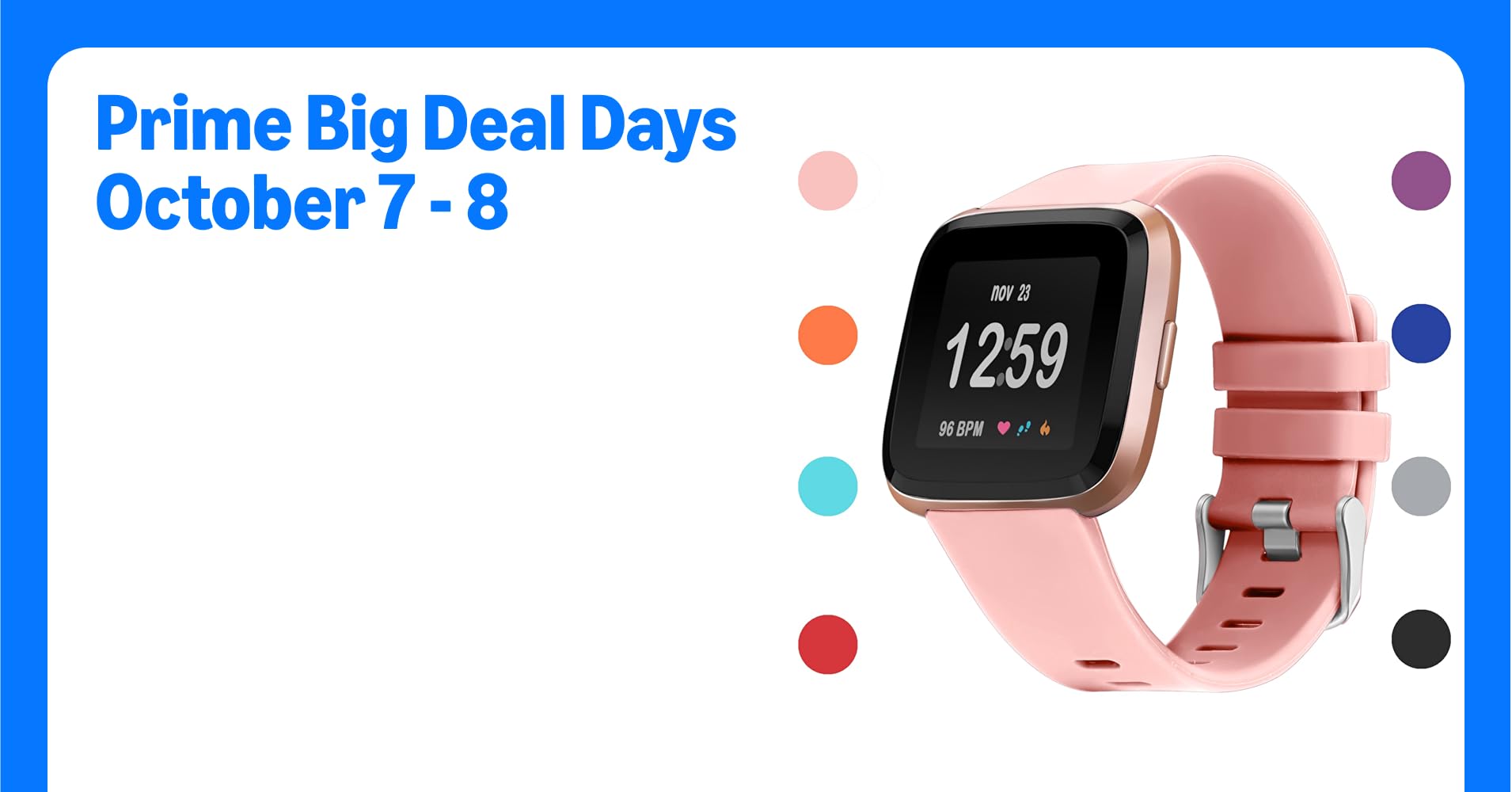 bayite Silicone Bands Compatible Fitbit Versa, Sport Replacement Wristband Accessories Fitness Women Men, Peach Small